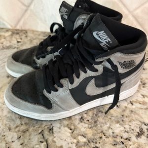 our favorite Jordans. hard to part with. size 5y in good condition